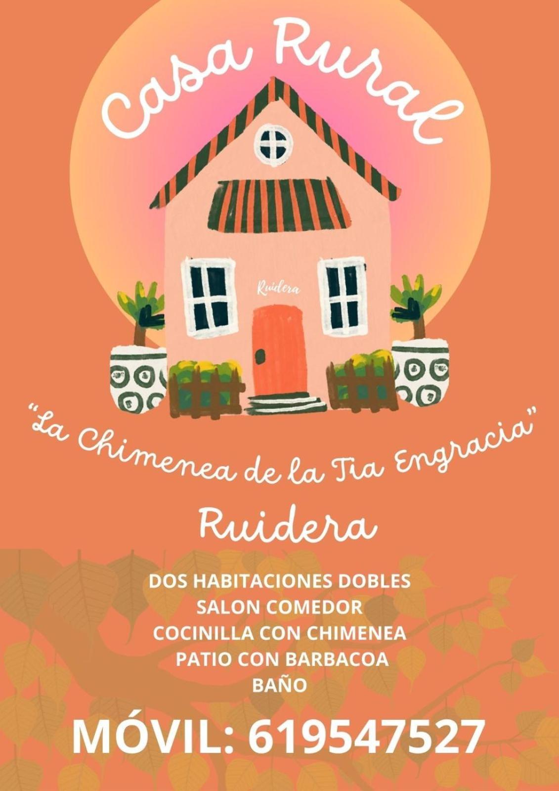 La Chimenea De La Tia Engracia Villa Ruidera Dış mekan fotoğraf